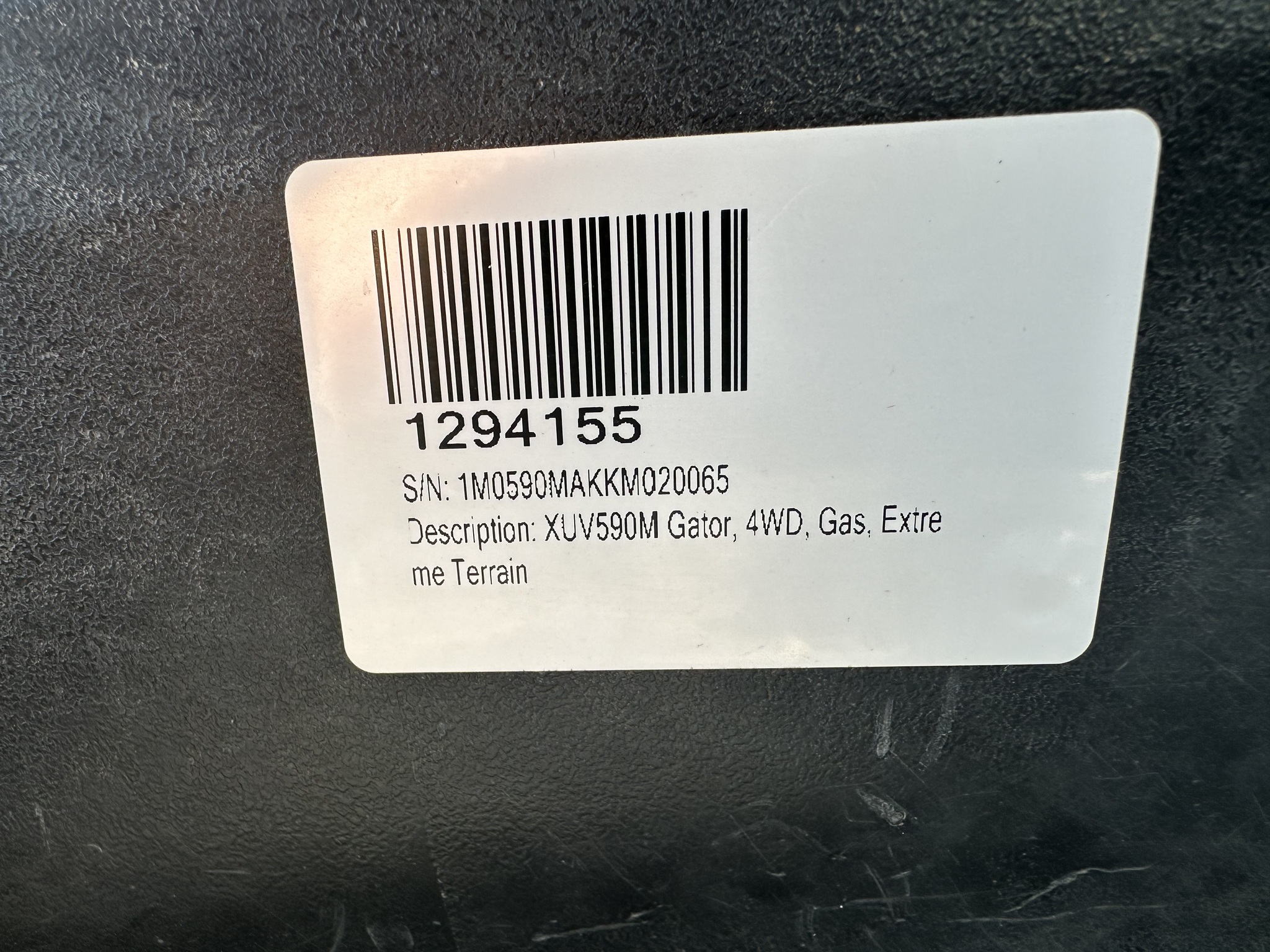 2018 John Deere XUV 590M Image 20