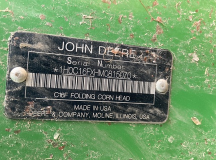 2021 John Deere C16F - Photo5