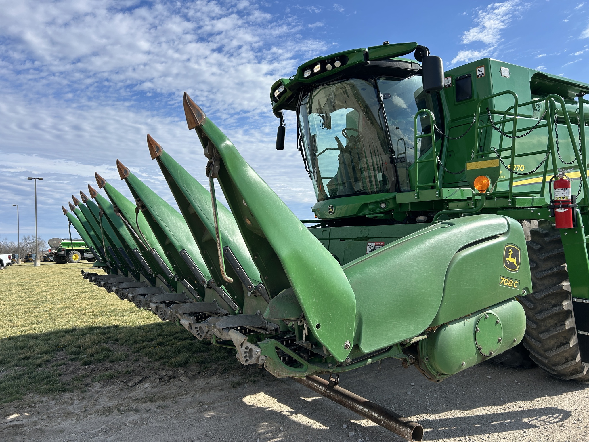  2020 John Deere 708C at Heritage Tractor in Adrian, MO