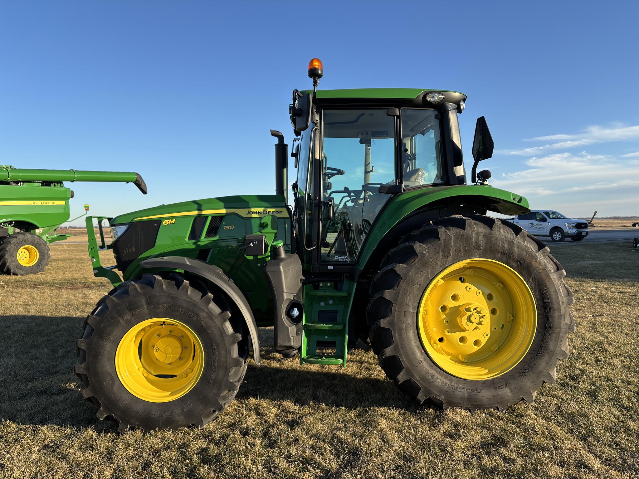  2025 John Deere 6M 130 at Heritage Tractor in Aledo, IL