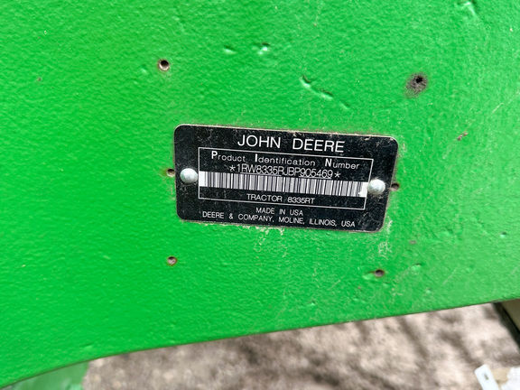 2011 John-Deere 8335RT