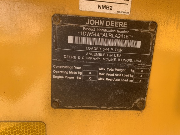 2024 John Deere 544 P