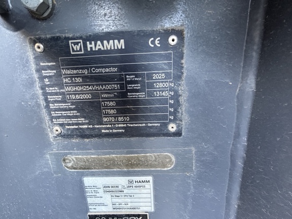 2025 Hamm HC130I