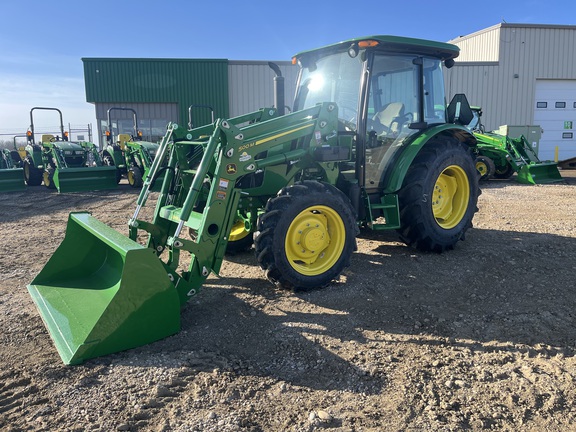  John Deere 5075E Cab Tractor + Loader
