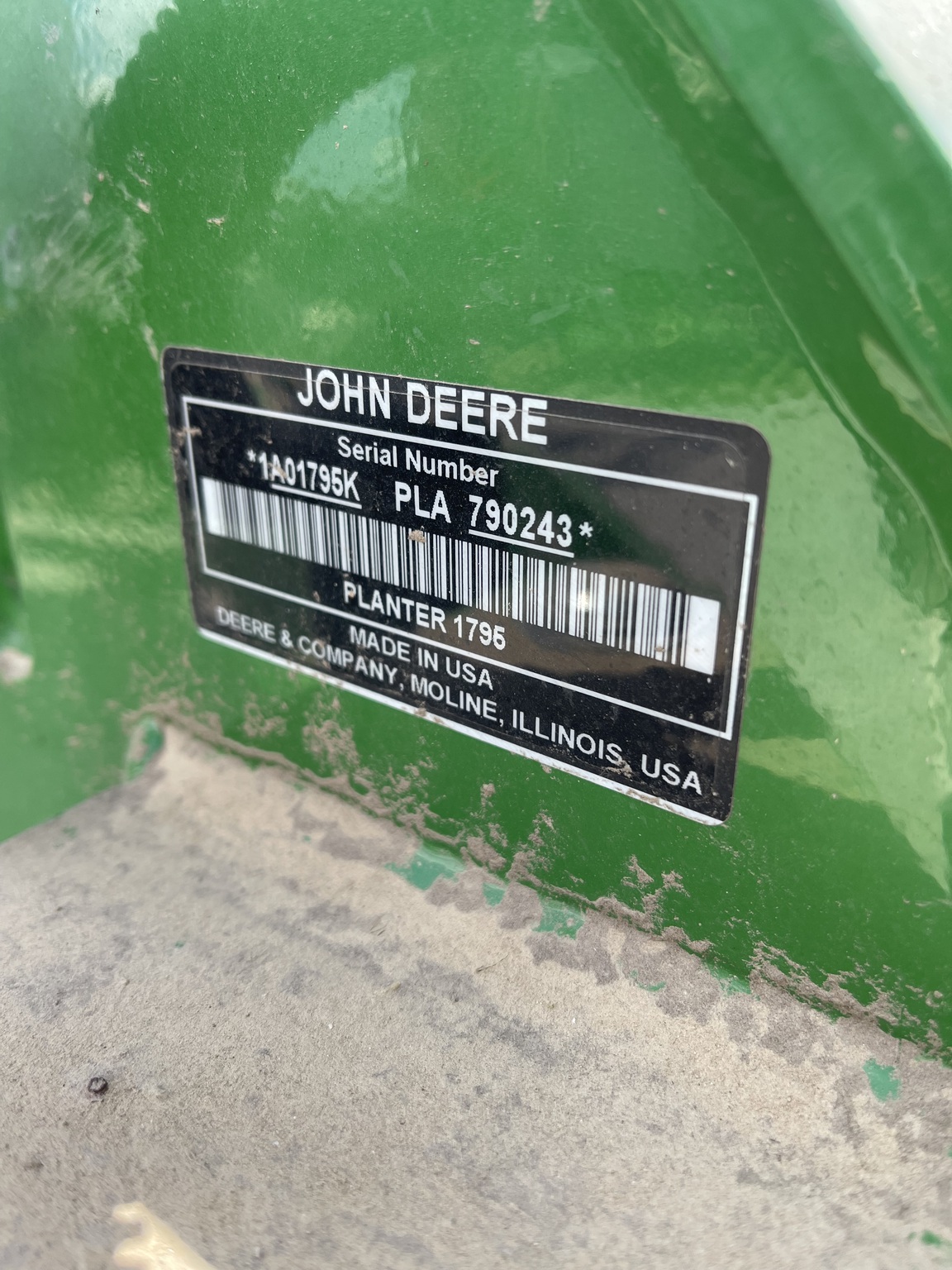 2021 John Deere 1795 Image 11