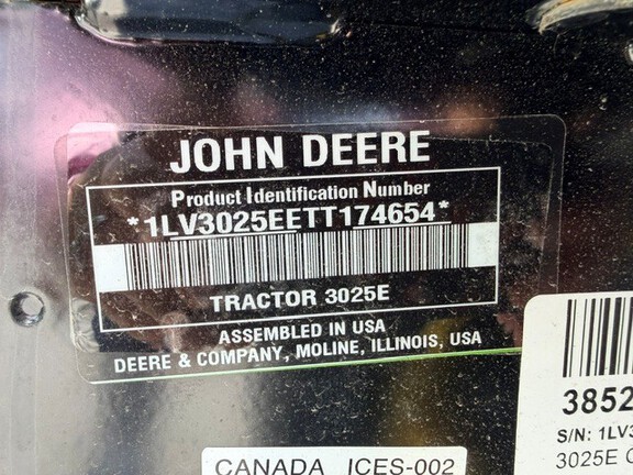 2026 John Deere 3025E