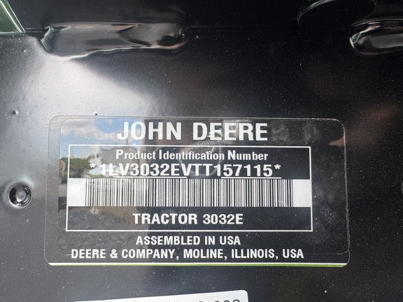 2026 John Deere 3032E