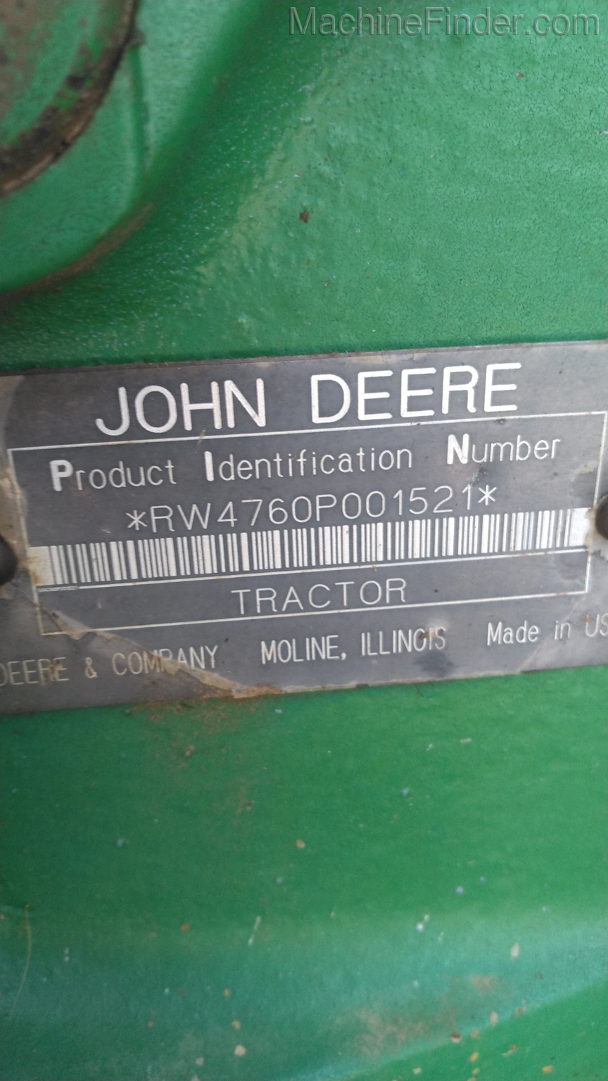 1992 John Deere 4760 Image 6