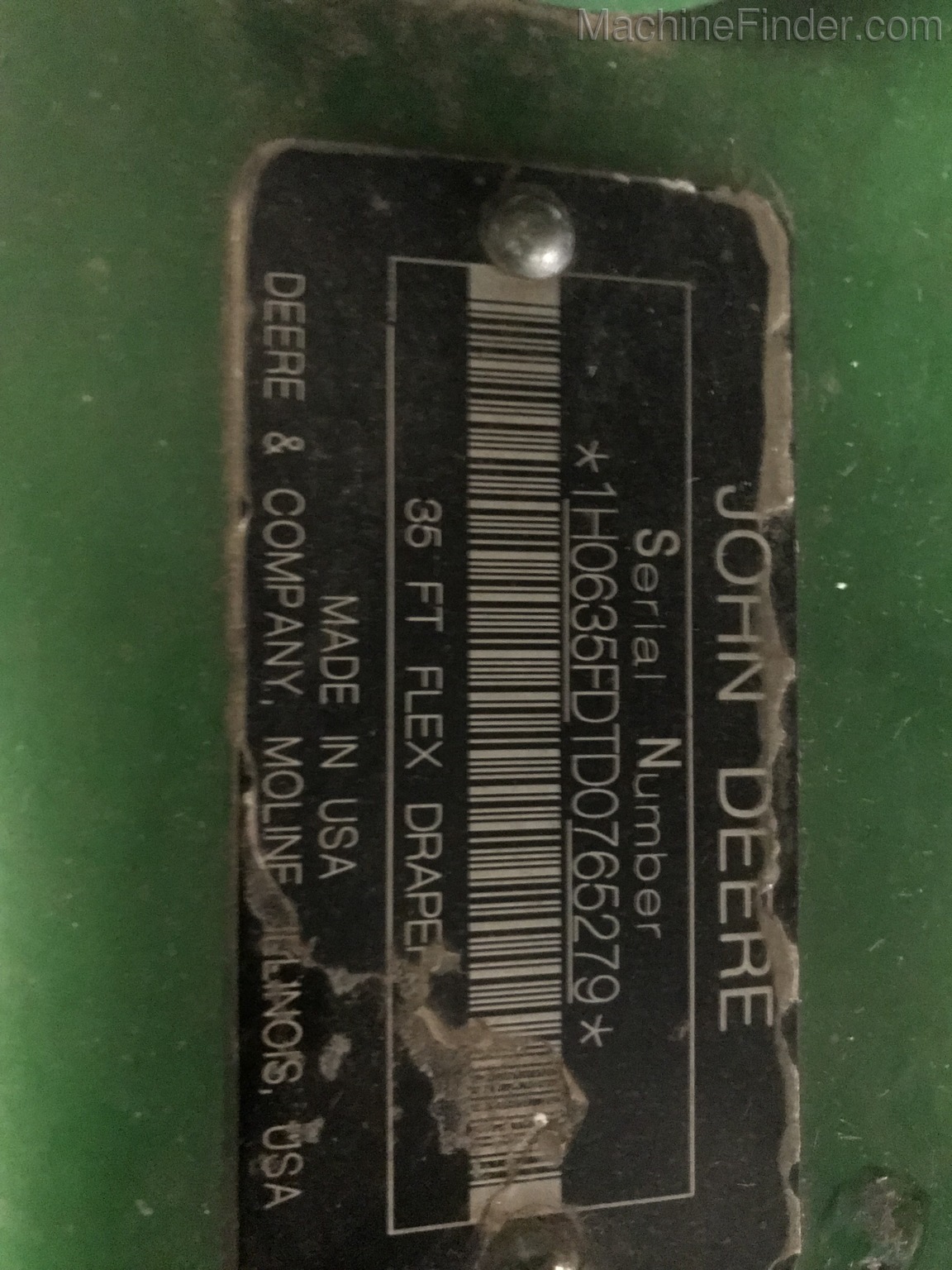 2014 John Deere 635FD Image 12