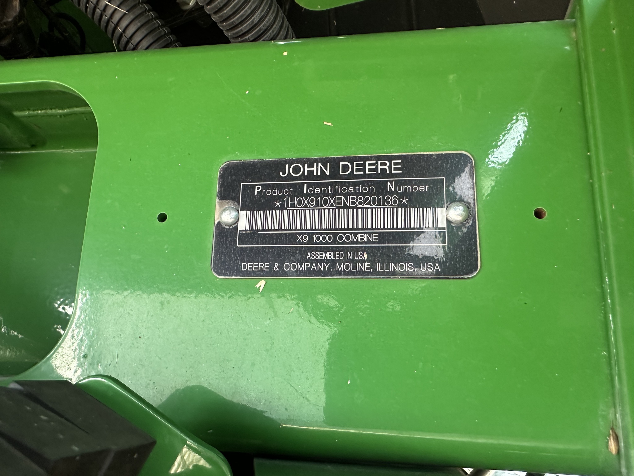  2022 John Deere X9 1000 at Heritage Tractor in Adrian, MO