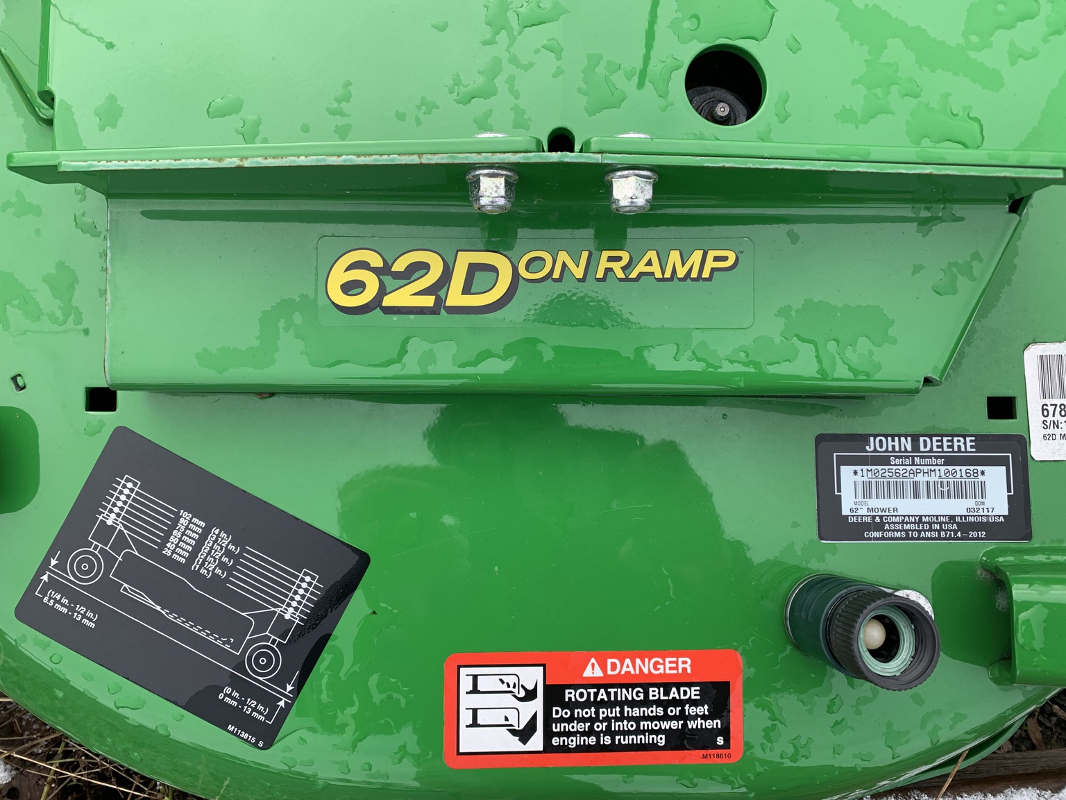 2017 John Deere 62D Miscellaneous Turf Chittenango, NY