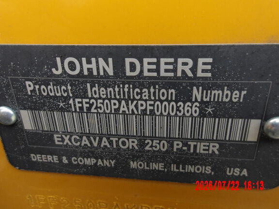2024 John Deere 250 P-Tier