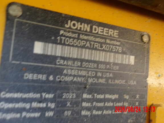 2024 John Deere 550 P