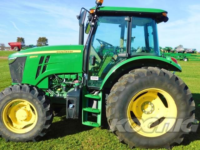 Used 2022 John Deere 6120E Utility Tractors at Koenig Equipment in Rushville, IN - PhotoXL3