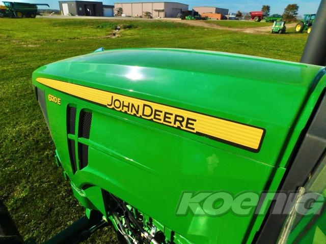 Used 2022 John Deere 6120E Utility Tractors at Koenig Equipment in Rushville, IN - PhotoXL16