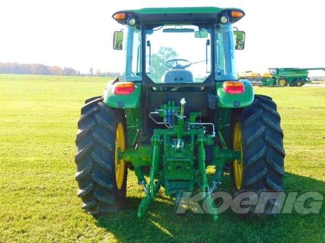 Used 2022 John Deere 6120E Utility Tractors at Koenig Equipment in Rushville, IN - PhotoXL7