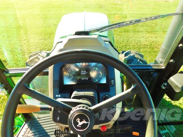 Used 2022 John Deere 6120E Utility Tractors at Koenig Equipment in Rushville, IN - PhotoXL11