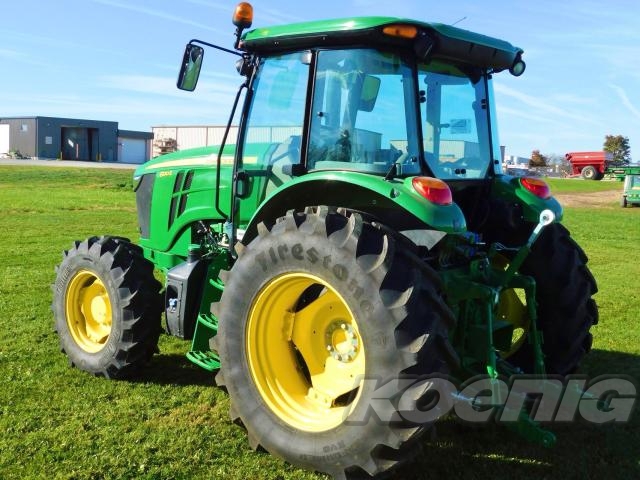 Used 2022 John Deere 6120E Utility Tractors at Koenig Equipment in Rushville, IN - PhotoXL5