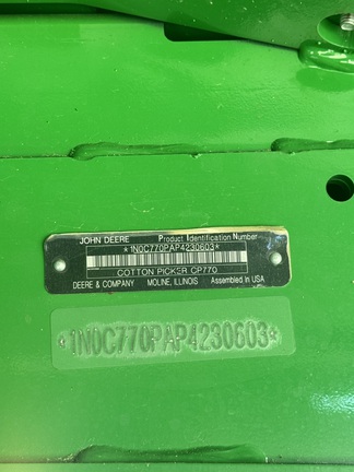 2023 John Deere CP770 Photo 6