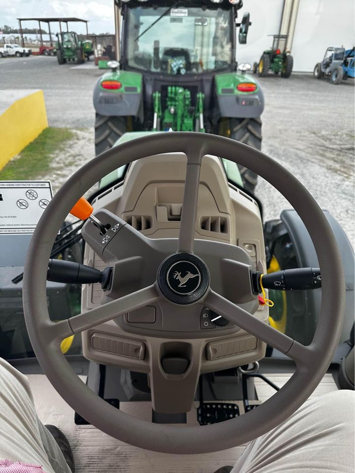 2024 John Deere 6R120 A/C CAB 4WD 132HP TRACTOR Image 8