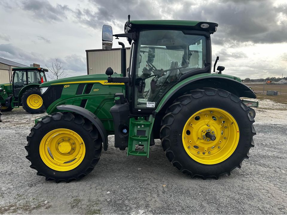 2024 John Deere 6R120 A/C CAB 4WD 132HP TRACTOR Image 7