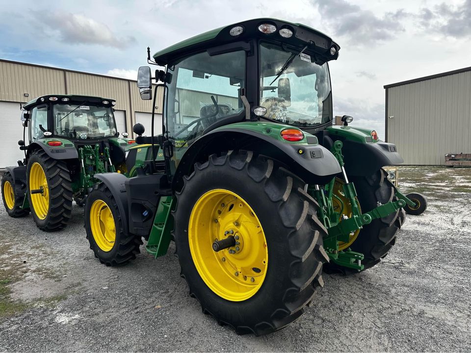 2024 John Deere 6R120 A/C CAB 4WD 132HP TRACTOR Image 6