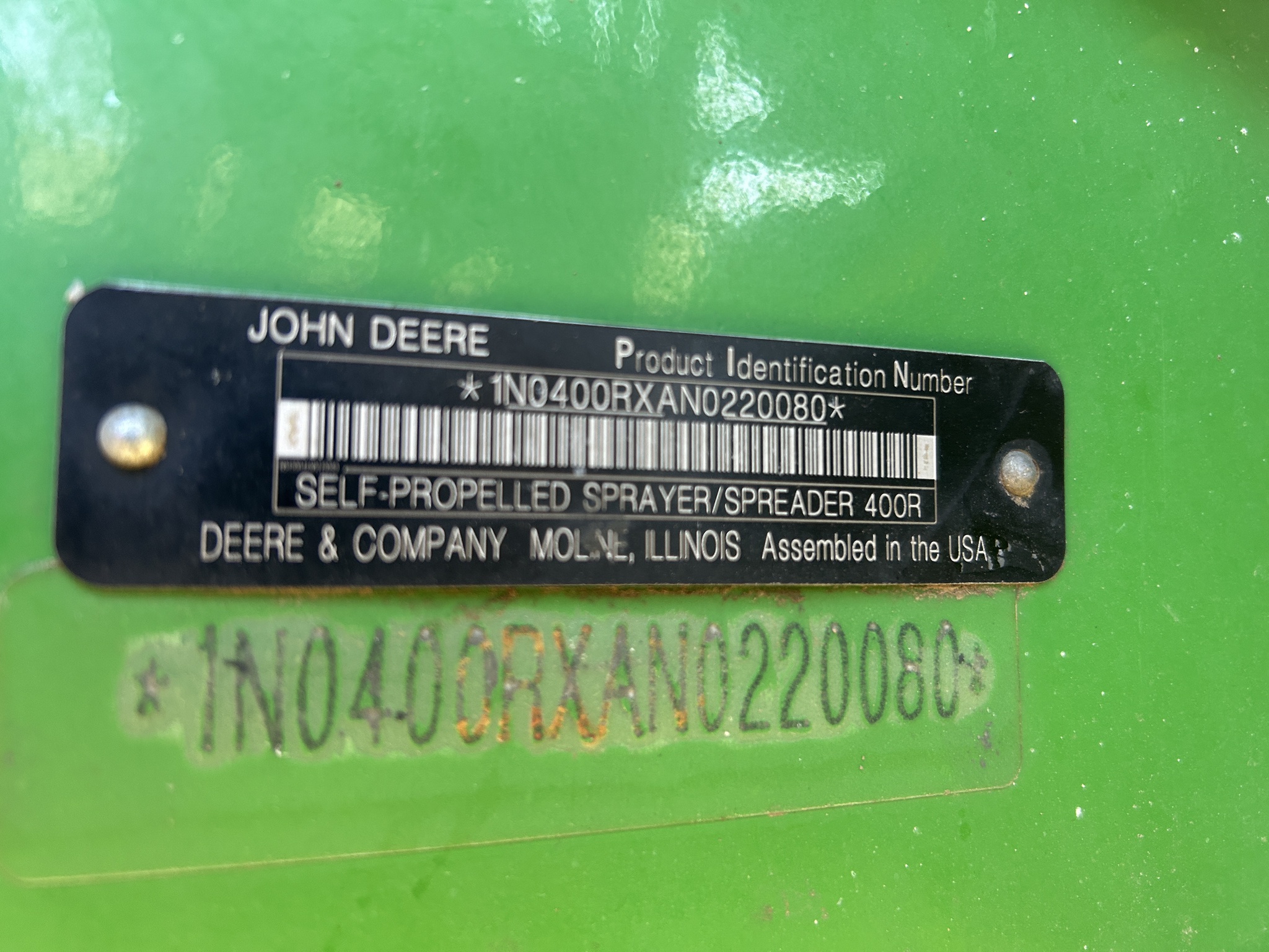  2022 John Deere 400R at Heritage Tractor in Adrian, MO