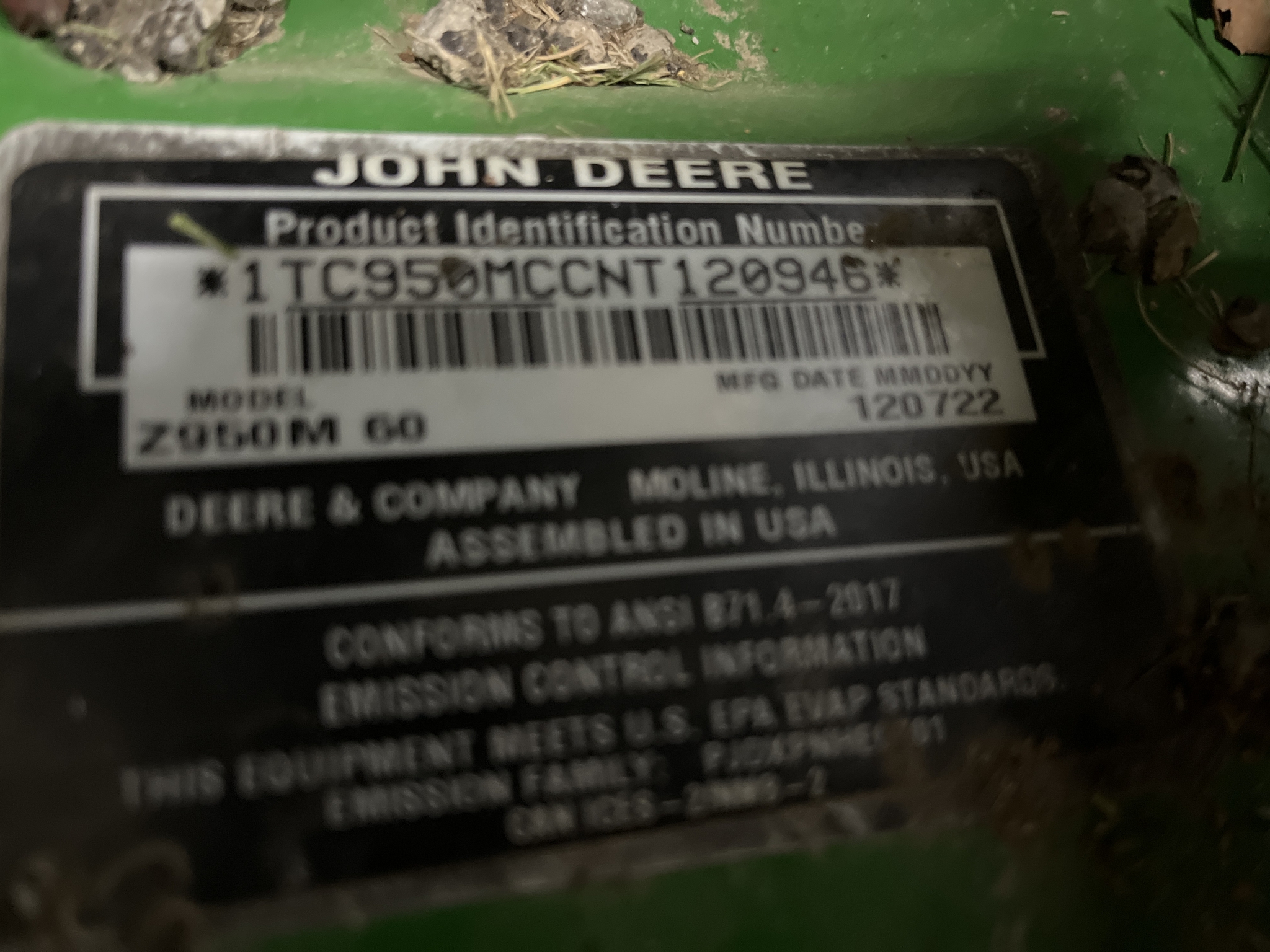 Used 2022 John Deere Z950M Zero Turn Mowers at Koenig Equipment in Urbana, OH - PhotoXL7