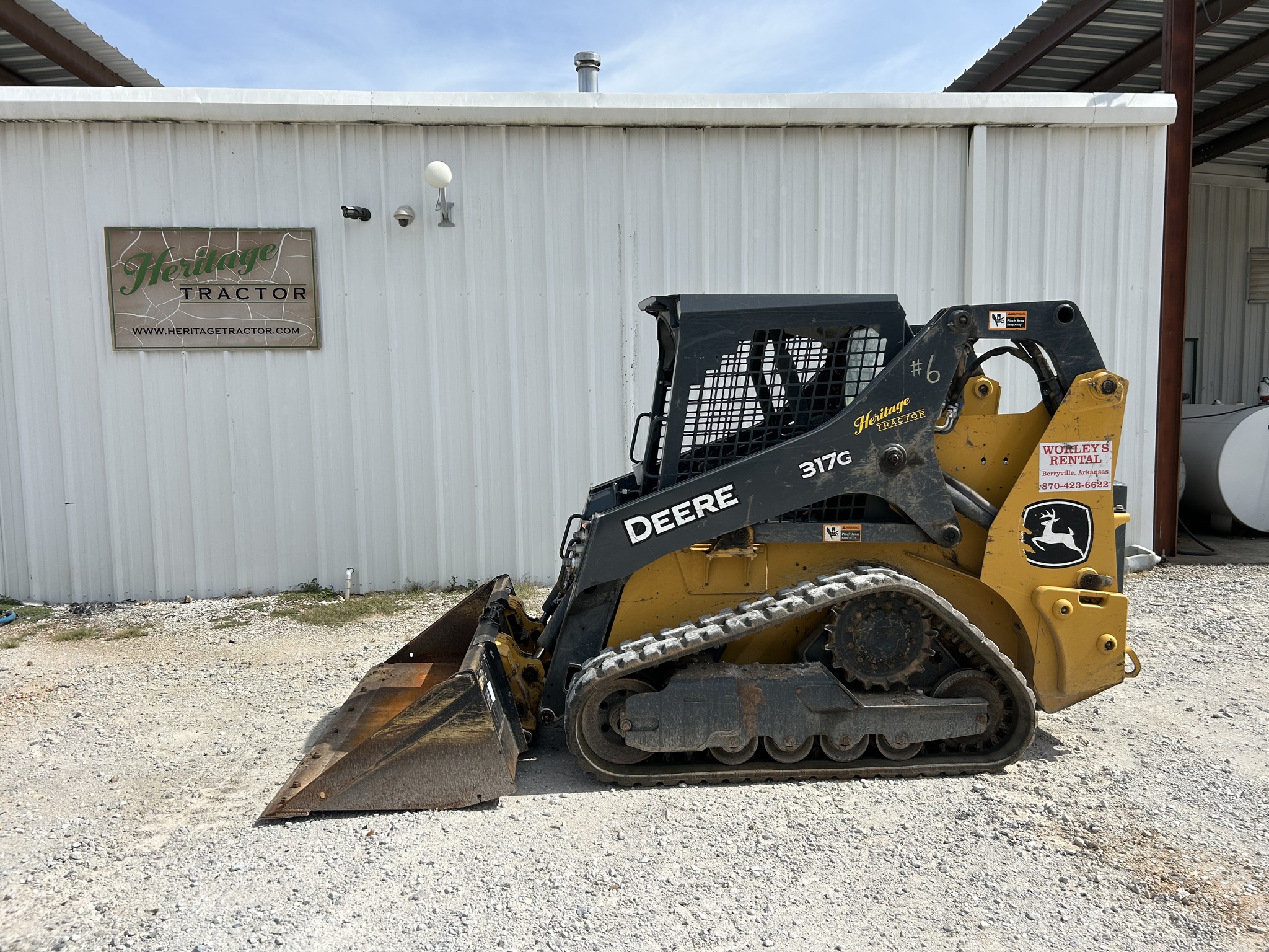  2023 John Deere 317G at Heritage Tractor in Harrison, AR