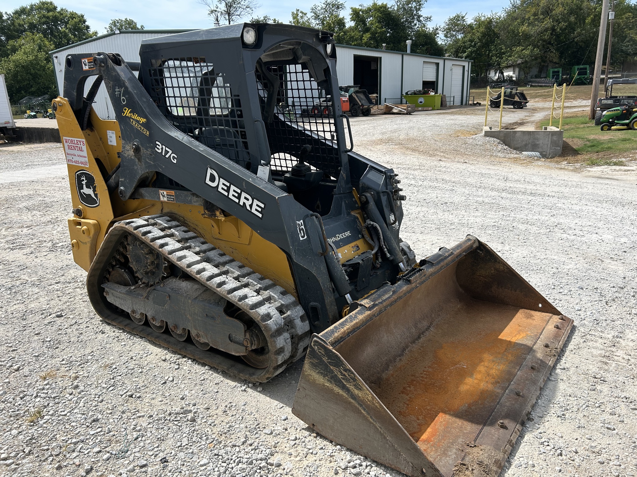  2023 John Deere 317G at Heritage Tractor in Harrison, AR