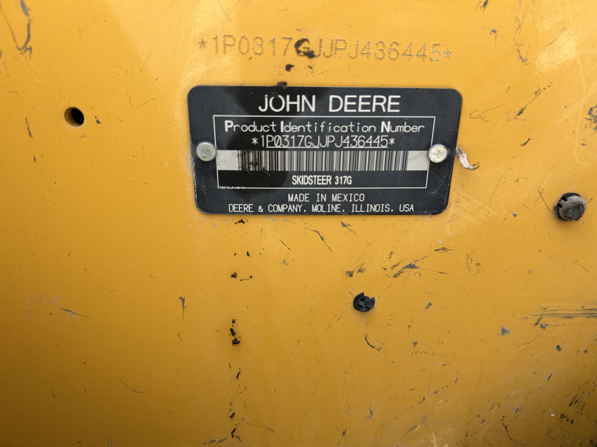  2023 John Deere 317G at Heritage Tractor in Harrison, AR