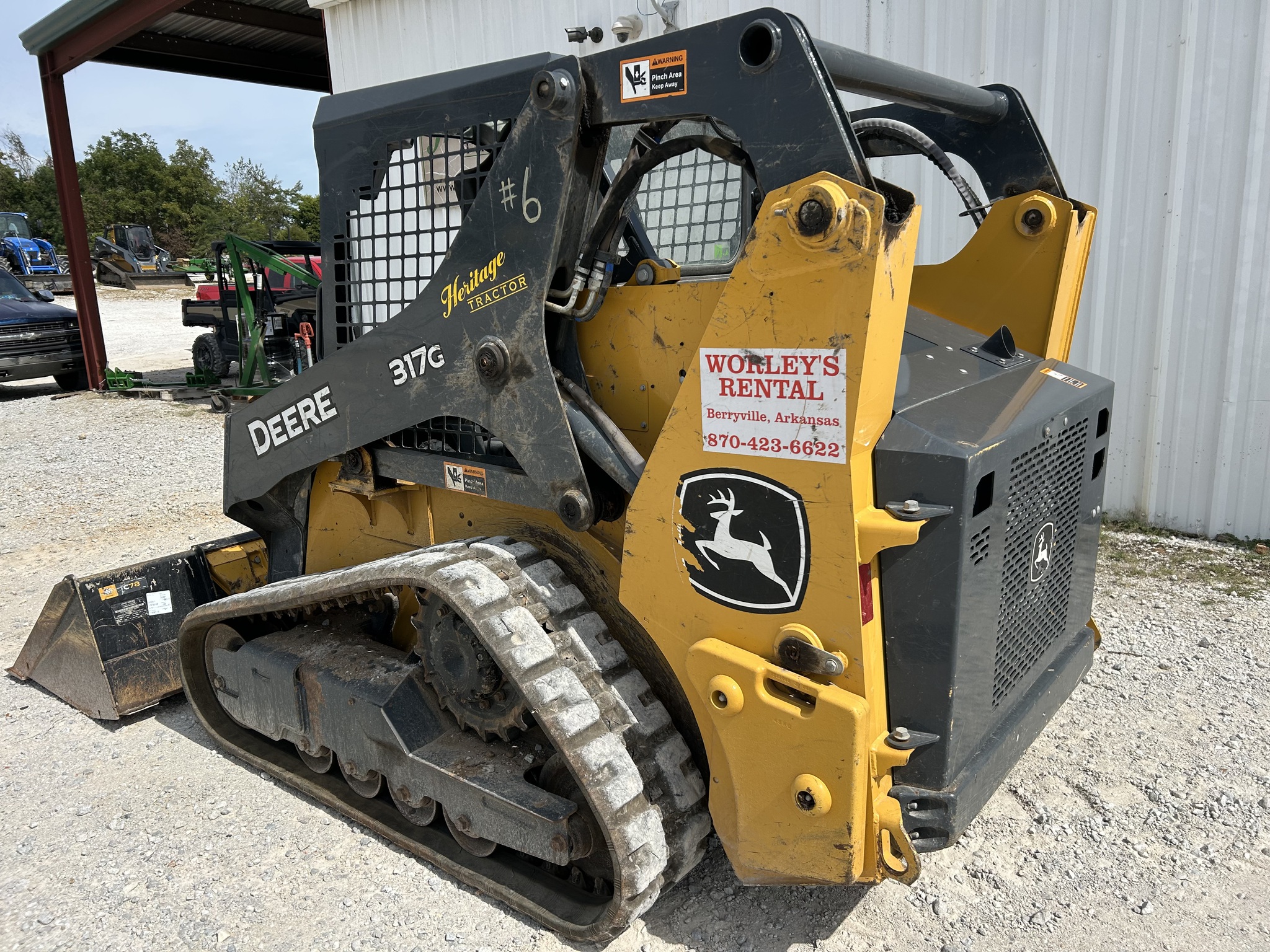  2023 John Deere 317G at Heritage Tractor in Harrison, AR