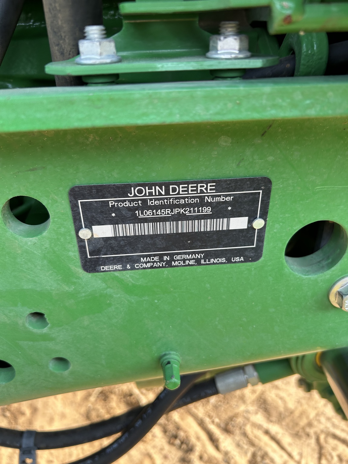 2024 John Deere 6R 145 Image 8