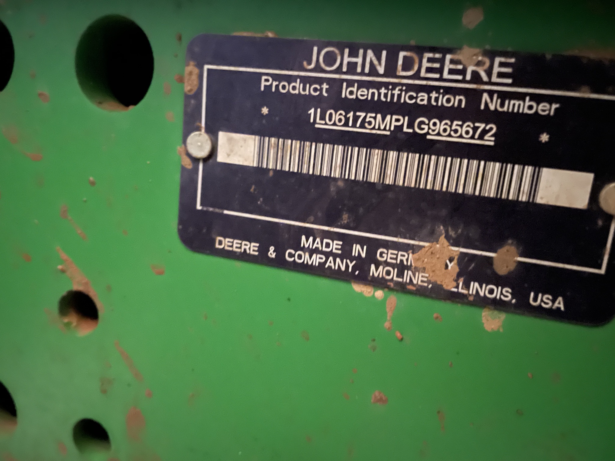 2020 John Deere 6175M Image 2