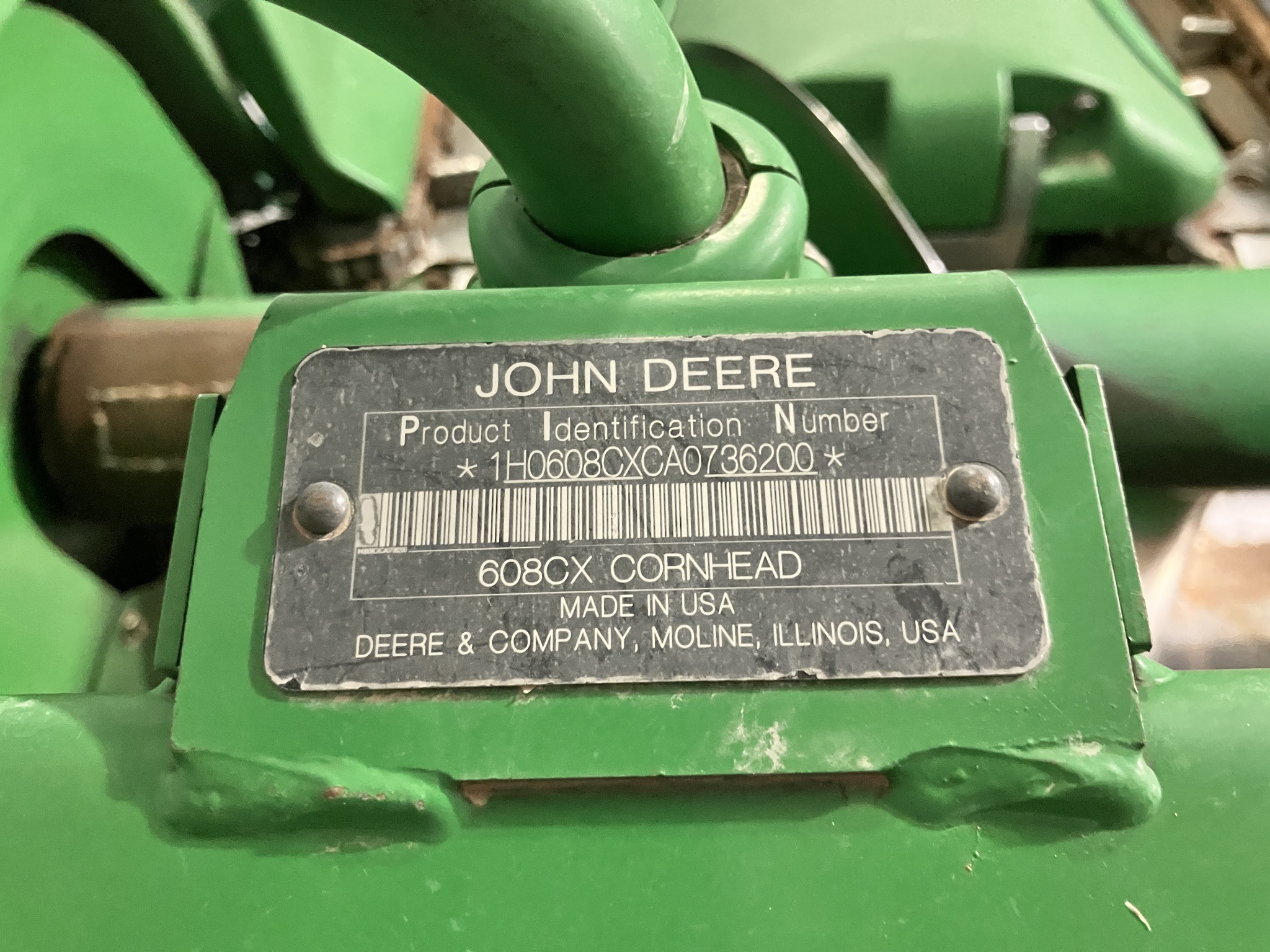 2010 John Deere 608C Image 11