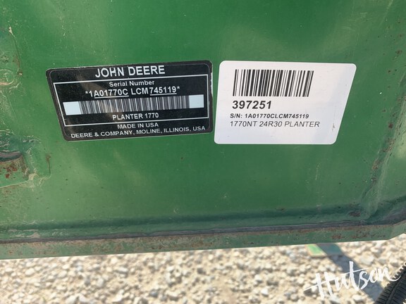 Photo of 2012 John Deere 1770NT