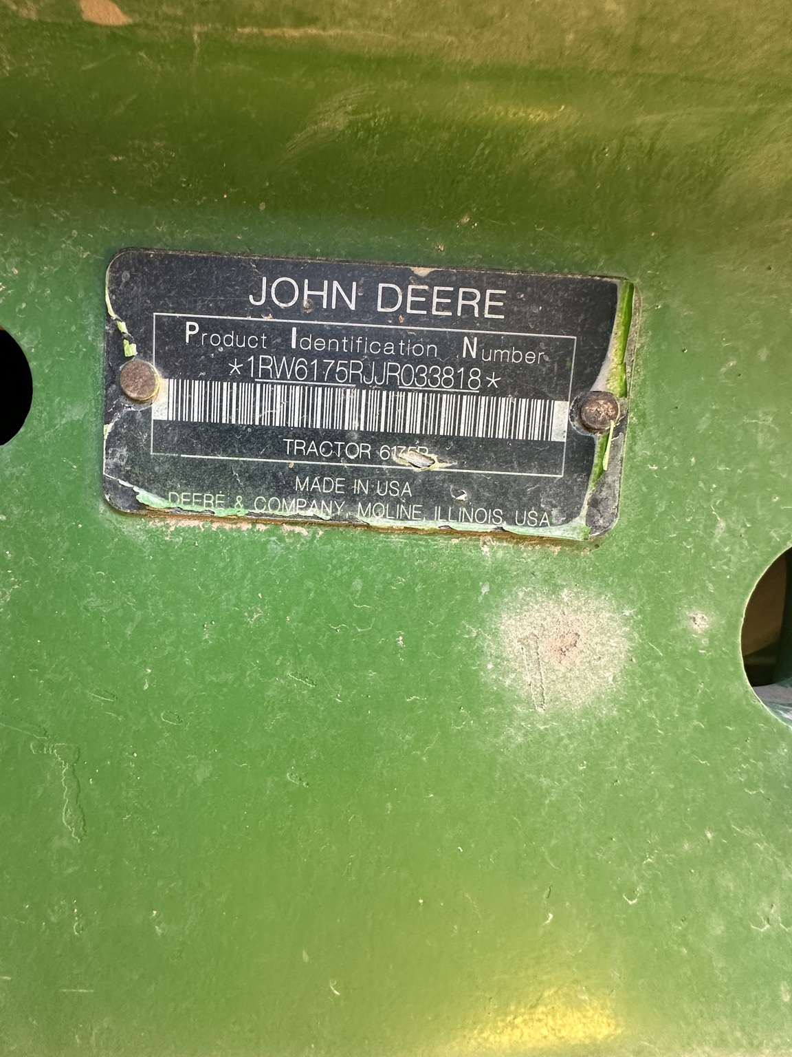 2018 John Deere 6175R Image 9