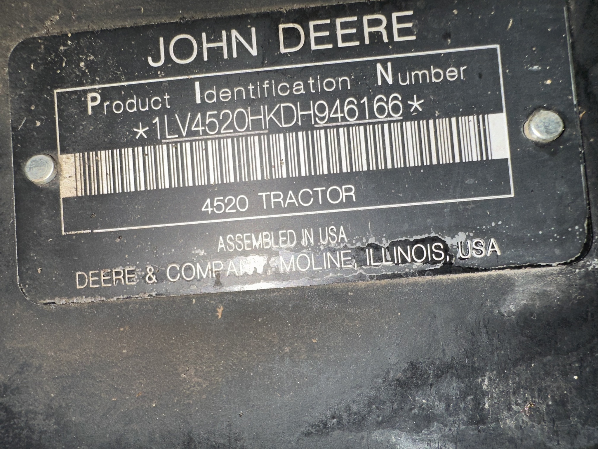 2013 John Deere 4520 Image 8