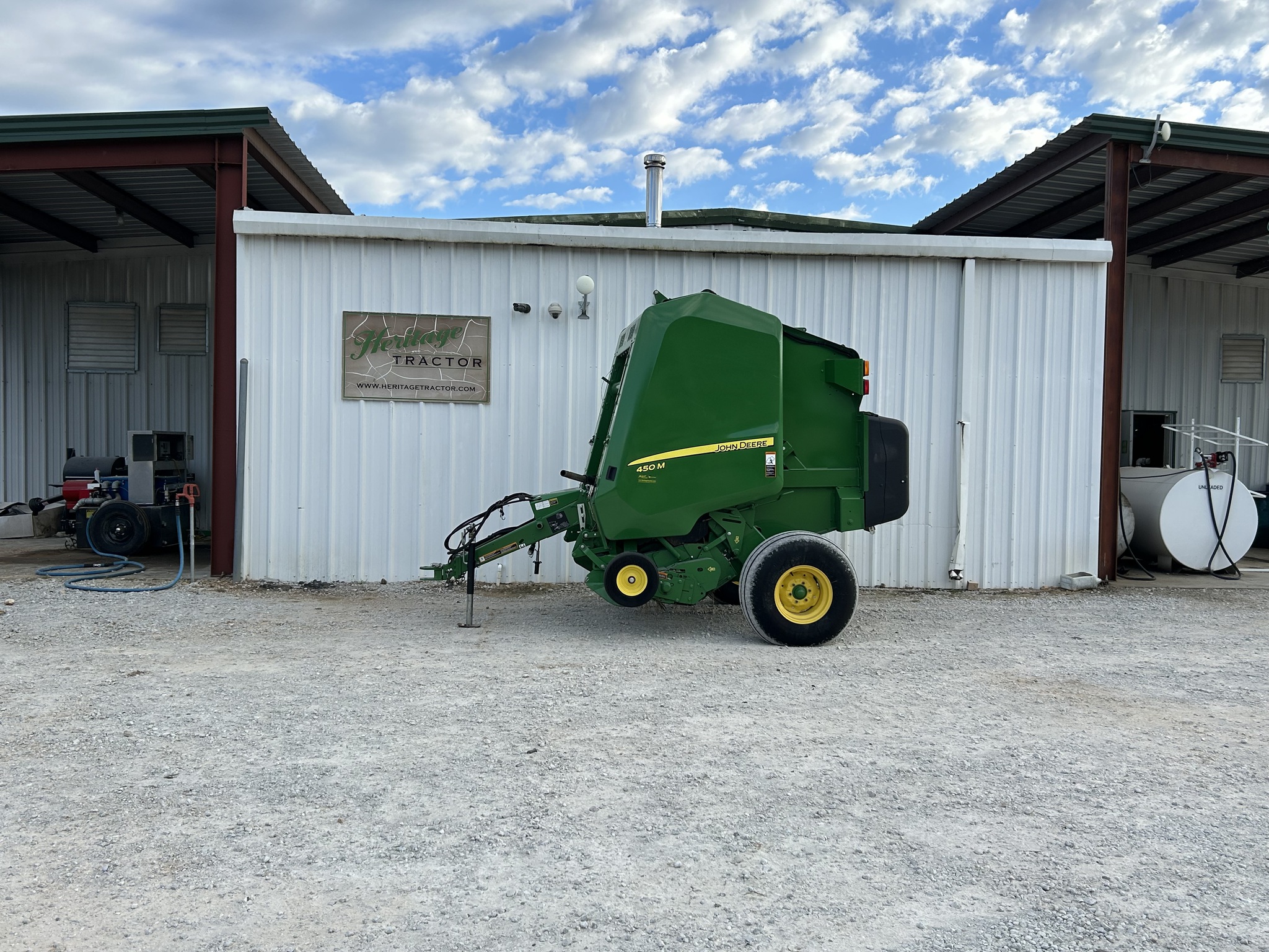  2018 John Deere 450M at Heritage Tractor in Harrison, AR