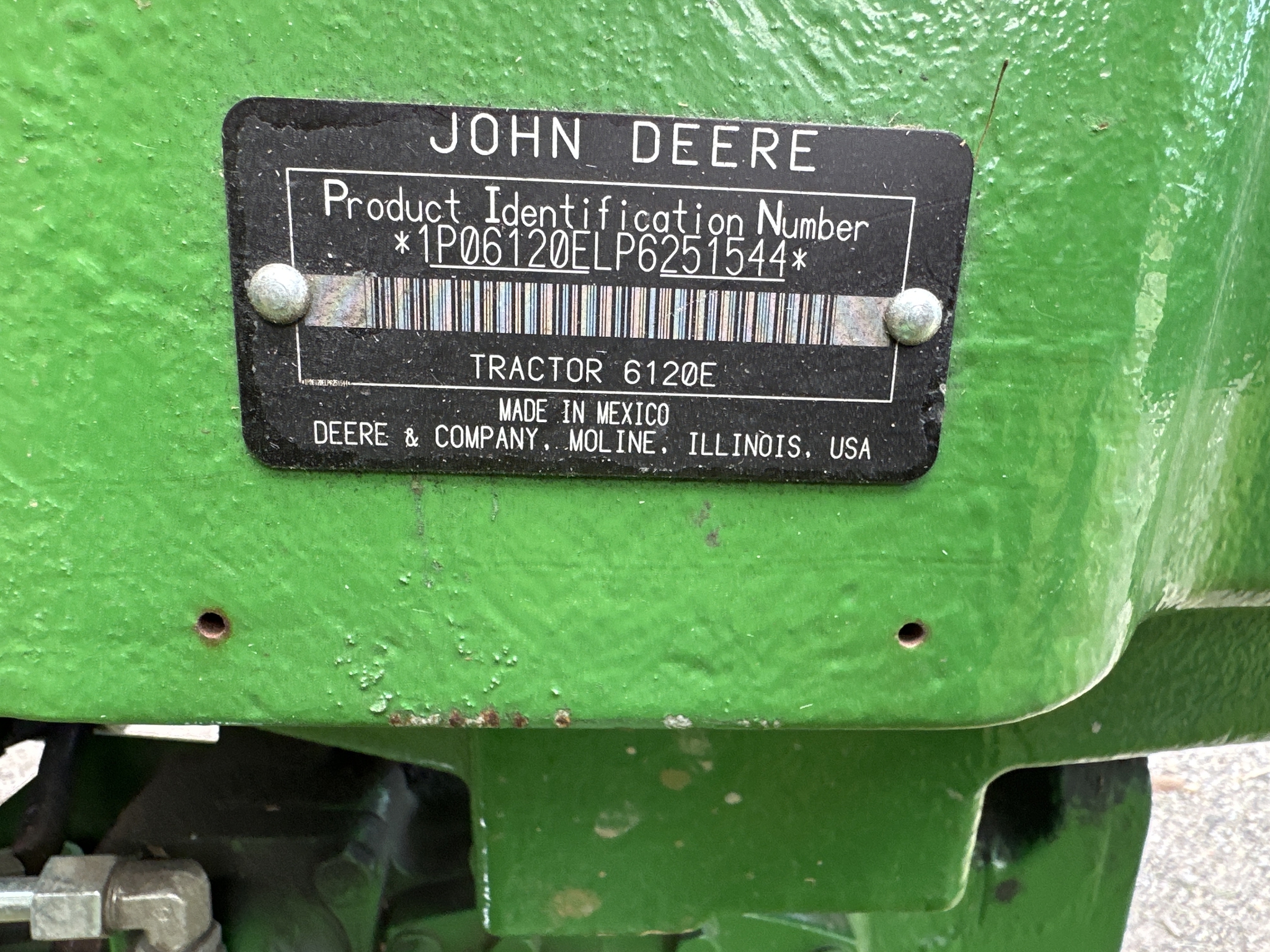 2023 John Deere 6120E Image 26