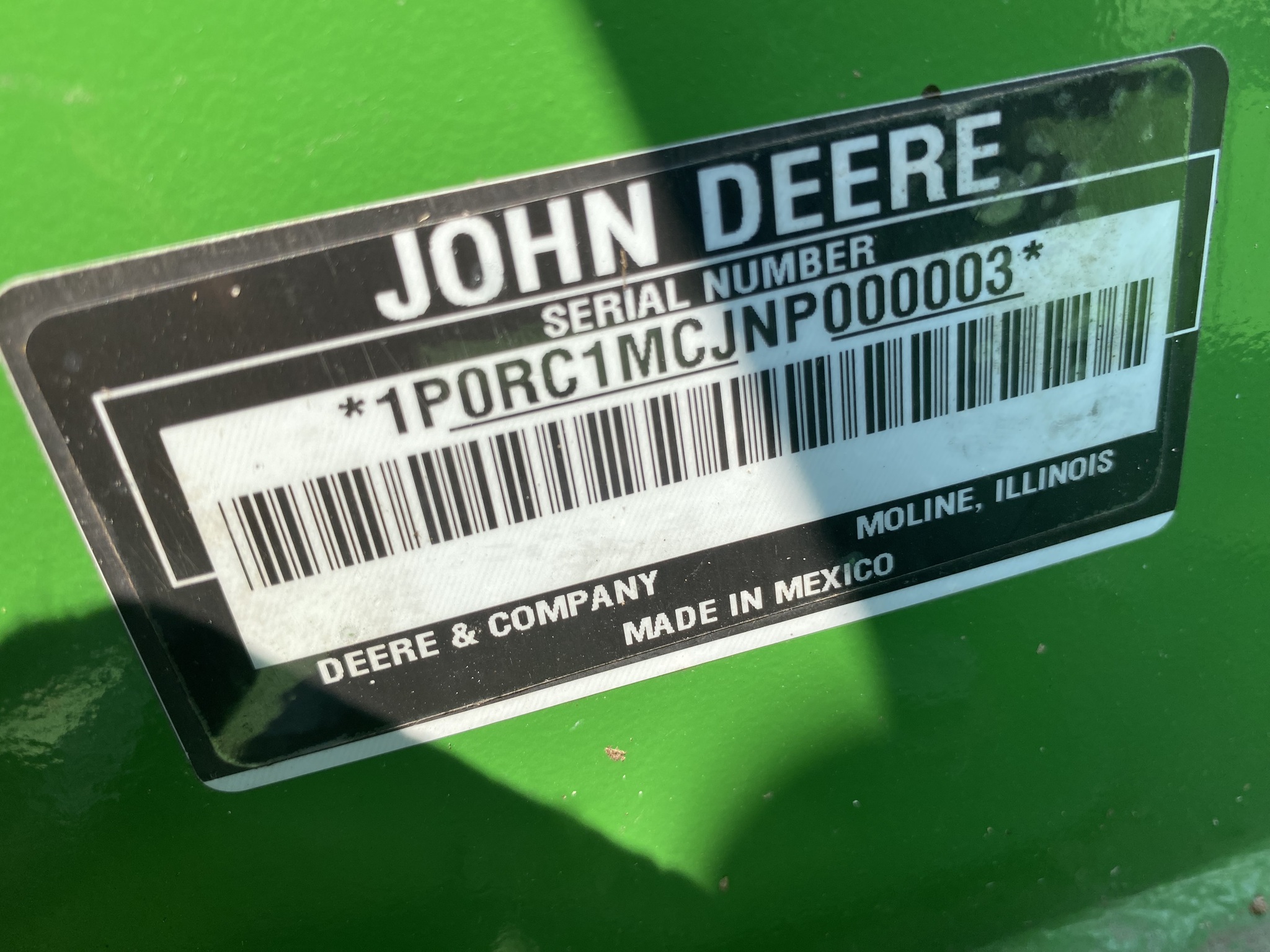 2022 John Deere rc10m Image 3