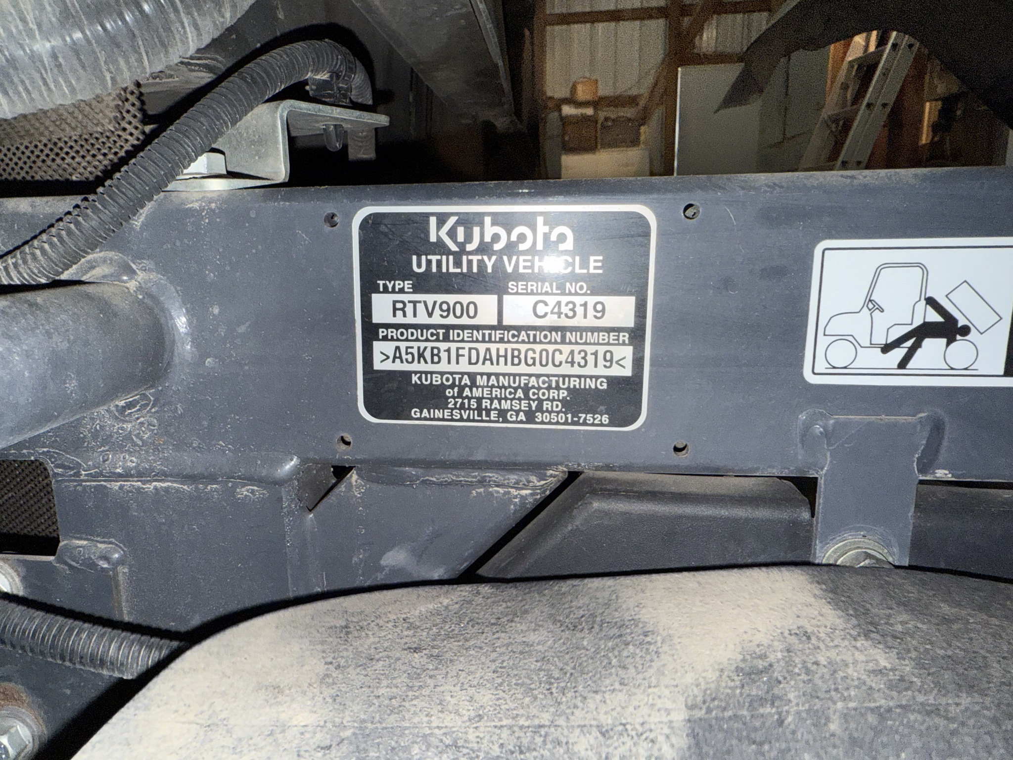 2011 Kubota RTV900XTT Image 10