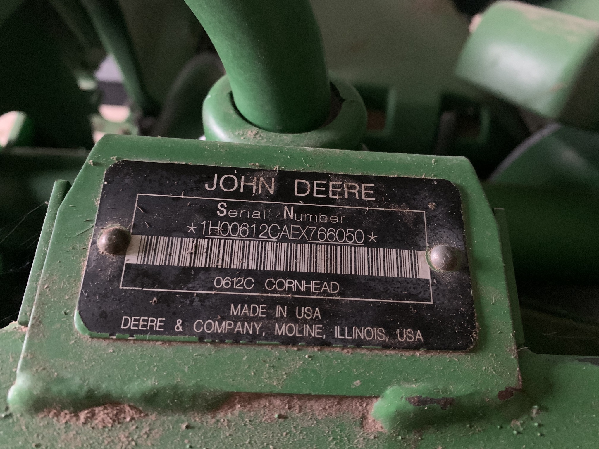 2014 John Deere 612C Image 10