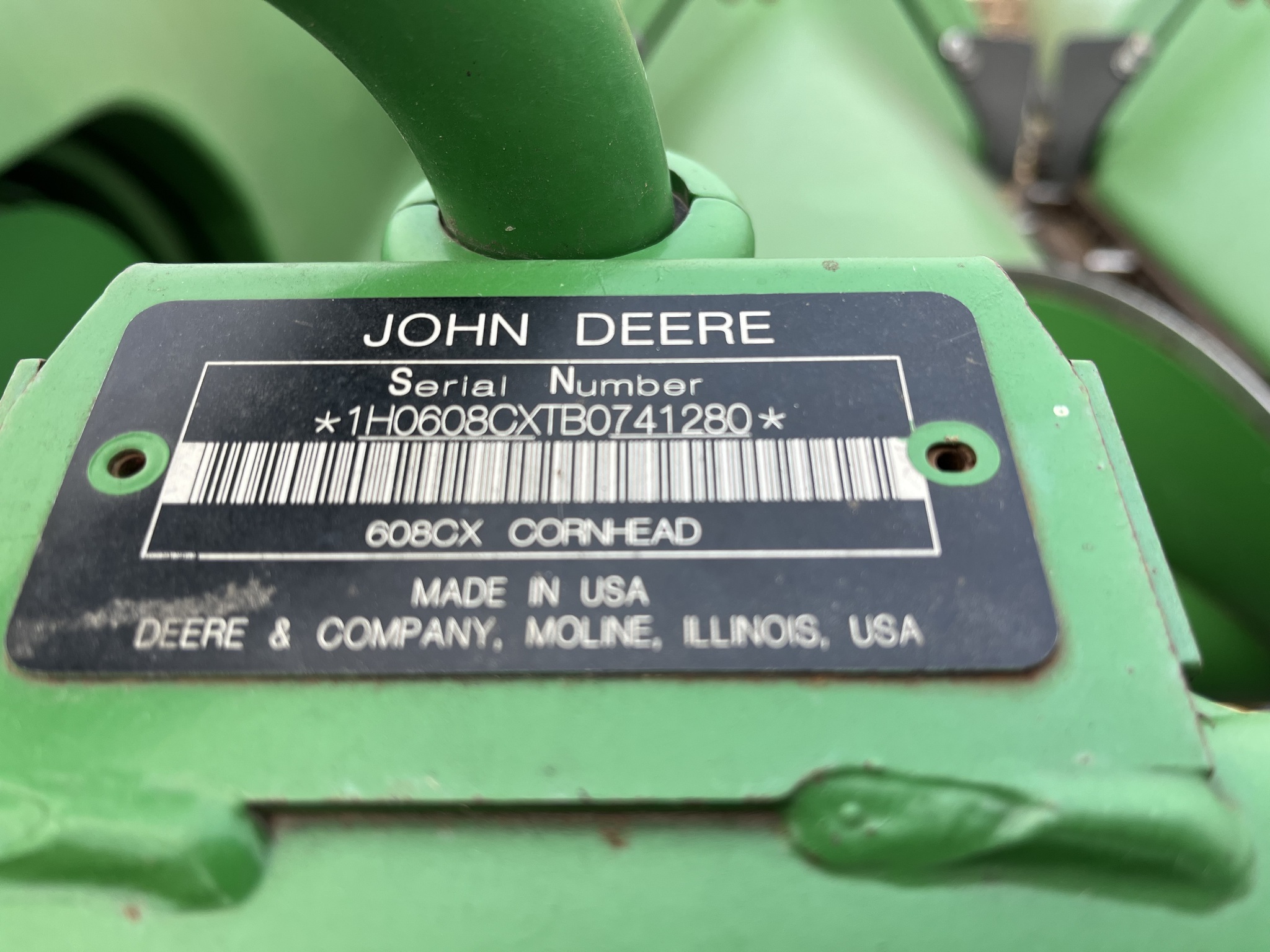  2011 John Deere 608C at Heritage Tractor in Freeport, IL