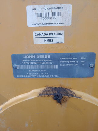 2024 John Deere 333G-3