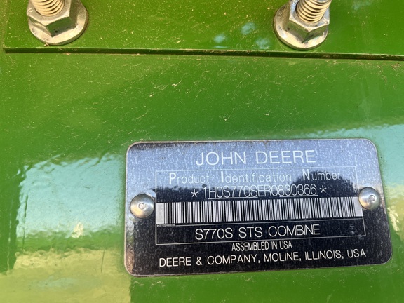 2024 John Deere S770 - Photo39