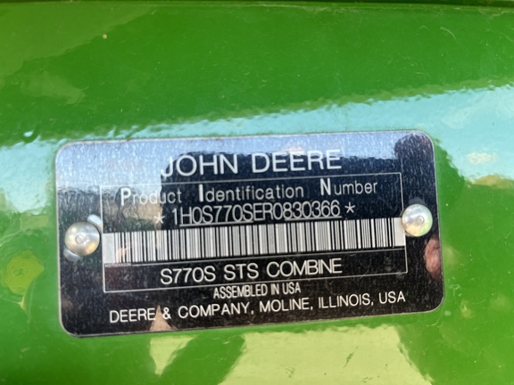 2024 John Deere S770 - Photo42