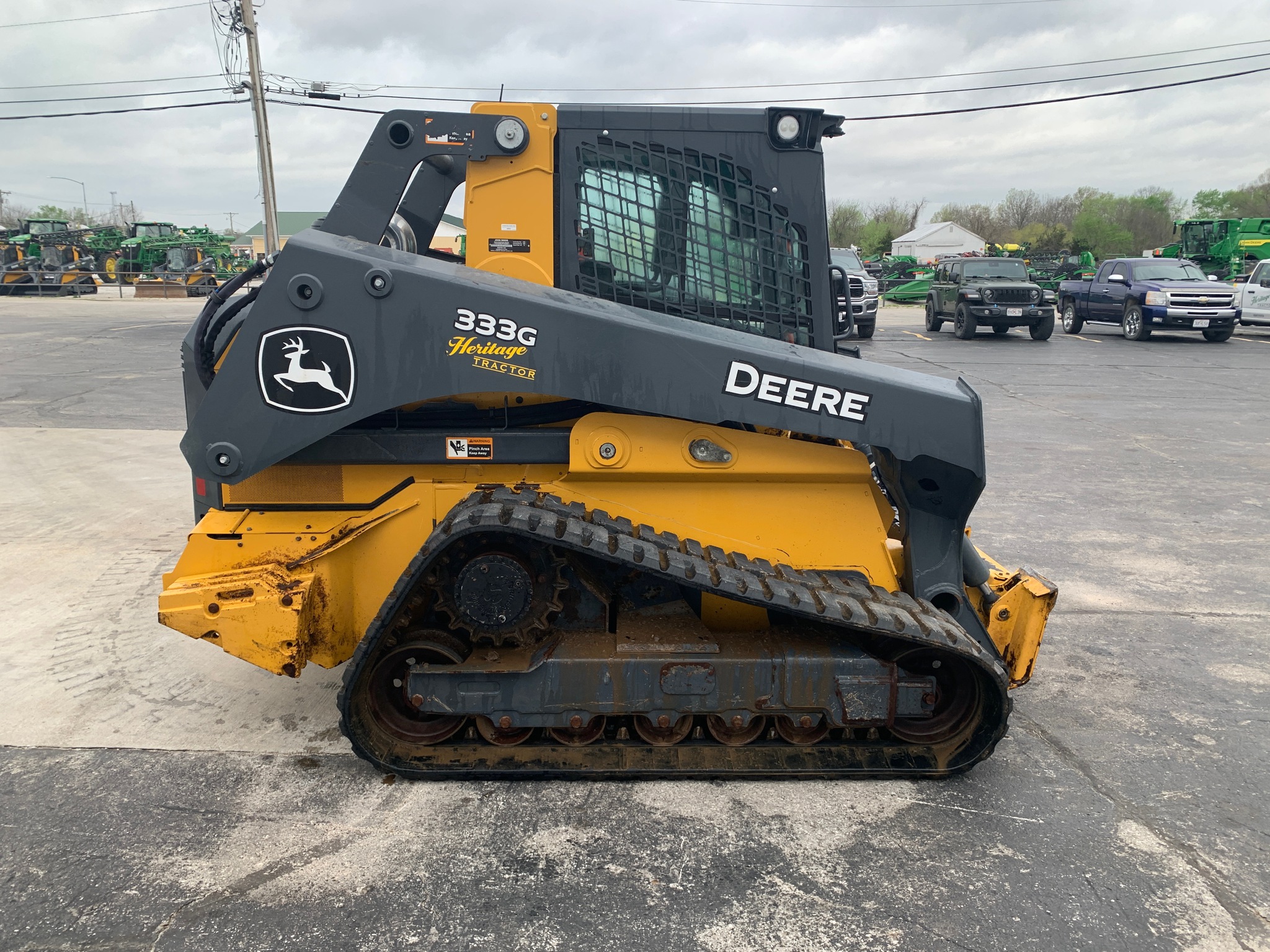  2023 John Deere 333G at Heritage Tractor in Lamar, MO