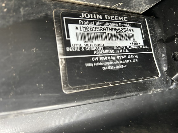 Used 2022 John Deere XUV 835R ATVs & Gators at Horizon Ag & Turf in Wetaskiwin, AB - Photo31