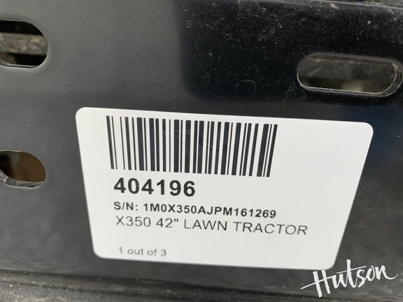 Photo of 2023 John Deere X350